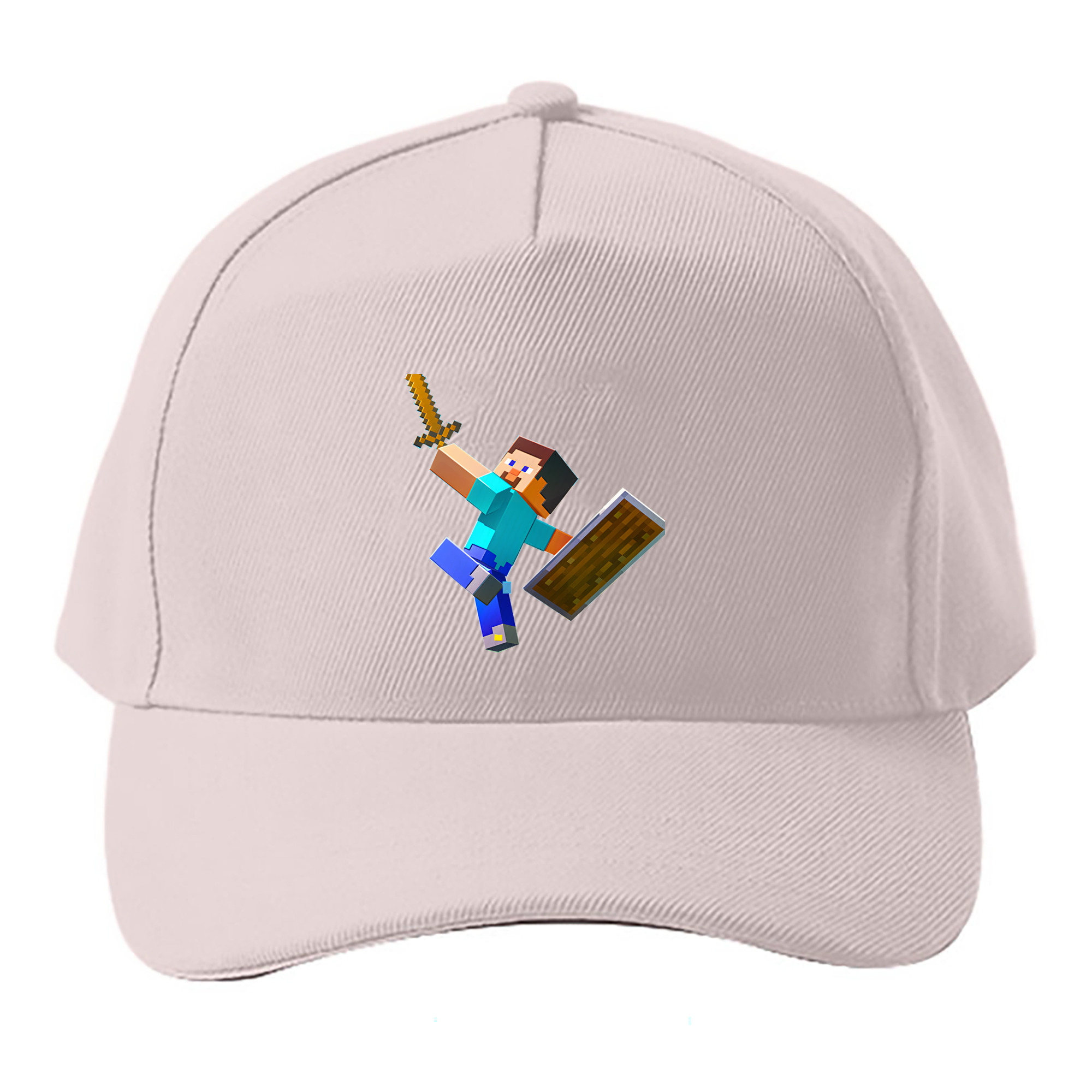 （画像用） マインクラフト ブロックの世界 Minecraft MC Block world ベースボールキャップ 綿100％ 男女兼用 帽子 スポーツ
